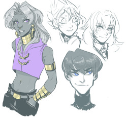 envyhime: Ugh okay I thought I felt well enough to draw again but all I got out was a Marik and part of a Kaiba and some traces of Ryou and Yūgi so nvm  