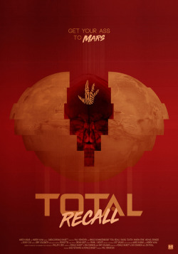 gokaiju:  Total Recall (Paul Verhoeven, 1990) Alternative Poster by Gokaiju