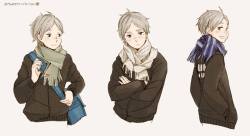 daisugahaikyuu:  The many different scarves that I have  