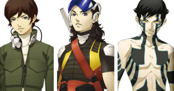 estipse:  New artworks for previous Shin Megami Tensei protagonists as they appear in Shin Megami Tensei IV Final DLC   Hito-Shura and Aleph have net before.