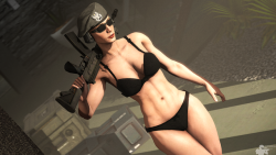 bravo44:  ZofiaHolding a gun that she doesn’t use in game. ModestShameless