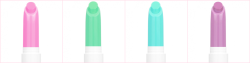 cute4cheap:  Pastel Lipsticks from ColourPop - ŭ eachPony // Charm // Raw // Brills