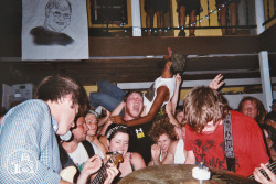 allynewbold:  worldupmyass:  allynewbold:  Modern Baseball by Ally Newbold l www.allynewbold.com  dude this girl’s photography is insane also this is at a really great house venue in west Philly called the golden tea house that holds shows for 5-7 dollars