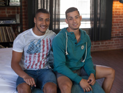 gayboybiguys:   Dominic Santos and Angel Santiago Beto’s Corner  http://betomartinez.tumblr.com/ 