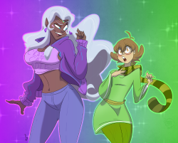 grimphantom2:  feathers-ruffled:  Apparently people think I owe them some cute Space Mom and Space Daughter art because I was made unaware of their existence.  I do not disagree with this.   Damn man, this is awesome! Nice way of drawing Allura and