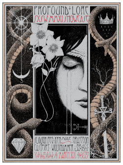 stagandserpent:  Poster for Profound Lore SXSW 2011 Showcase (2011)