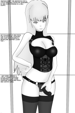 thematriarchyproductions:  Second half of femdom comic “Below”.   Wow! Quite a story.He’s 18 .