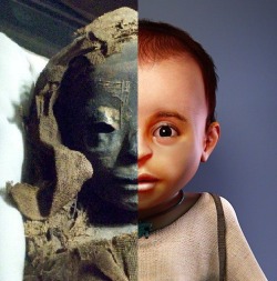 Reconstruction of the child mummy of St. Louis Check it up! &ndash; http://arc-team-open-research.blogspot.com.br/2013/01/from-youtube-to-blender-forensic-facial.html