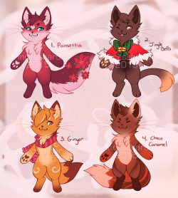 A bunch of adopts I made and sold the other day ! All have new owners now except #1, so if anyone would like to take them for ฟ let me know c: You’ll get the hi res picture and you’re allowed to do w/e you want with them !