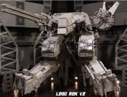 gunjap:  Do you Like this Repost? LEGO Metal Gear Solid REX V.2 modeled by ragnarock01: Photoreview w/WIP. No.31 Big Size Images &amp; Link to Download parts list and recreate REX in Lego Digital Designer!http://www.gunjap.net/site/?p=113002