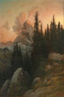 heartbloodspirit:  Gustave Doré | Le Mont Cervin (1878) 