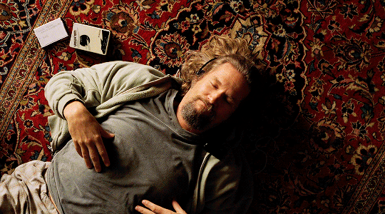 genekellys: The Dude abides. I don’t know about you but I take comfort in that. It’s good knowin’ he’s out there. The Dude. Takin’ ‘er easy for all us sinners. THE BIG LEBOWSKI dir. Joel + Ethan Coen  