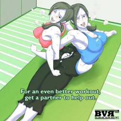 afterhoursession:  Video game girls I would love to fuck: Wii Fit Trainer (Set 7/10) Such a harsh trainer. 