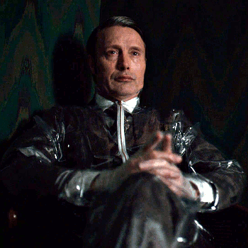 Image result for moody hannibal gif