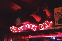Looking for my cowboy at Sidekicks Saloon.