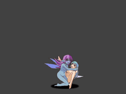 pixel-game-porn:  Lolicon hentai fairy getting raped by a futanari loli elf until she squirts.