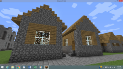 I like to make superflat creative worlds and completely redo villages. i should make a minecraft home improvement show :)