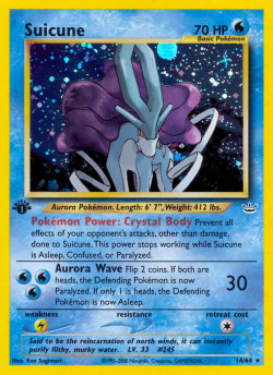 hdddsdjcksjdnkjs88888883333-dea:  ✦ Suicune | Ken Sugimori Said to be the reincarnation of the north winds, it can instantly purify filthy, murky water. 