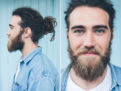 praises:  nonelikerae:  getabducted:  scotiacorinne:  oh man buns, I love you  Man buns are so so important   Man buns and beards are everything when done right. 🙌  Matt Corby is soooo dreamy