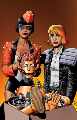 judgeanon:  theartofthecover:  Doom Patrol Vol. 6 #1 (Variant Cover) Art by: Brian Bolland   Read it, dug it, definitely gonna check the next. But damn if I can’t stop seeing that cover as “Young Cass Anderson and Babs Hershey’s Bizarre Adventure.”