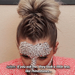 isneezedonthebeet: adenasamin:  lovepsychothefirst:  jennamourey: A Full Face of Rhinestones   #listen I don’t watch Jenna Marbles#I’ve never subscribed to hr channel#but there’s one thing about her that I absolutely respect#she does NOT clickbait#she
