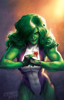 alcaantaraas:  The Totally Awesome Hulk #4 WOP variant by Meghan Hetrick 