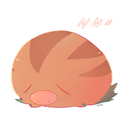 redricewater:   Day 28: Cutest Pokemon  IT’S A BLOB! A FLUFFY BLOB! WITH A PIG’S NOSE! YEEEP! 