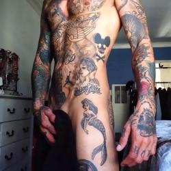 Hello beautifully tattooed body.