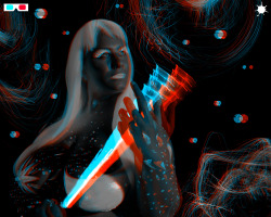 London Andrews / Light Whip - Anaglyph 3D (red/cyan glasses)3D lenticular prints available on Etsyâ€“Tumblr | Etsy | Vimeo | YouTube | Instagram | Facebook