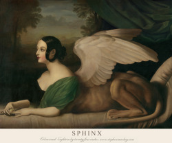 stephenmackey:  Sphinx ‘Oil on Wood, Eighteen by Twenty Four Inches’ stephenmackey.com / ingofincke.com   a sphinx, on my tumblr radar? huh
