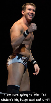 wrestlingssexconfessions:  I am sure going to miss Ted DiBiase’s big bulge and ass!  I really do miss Ted! :(