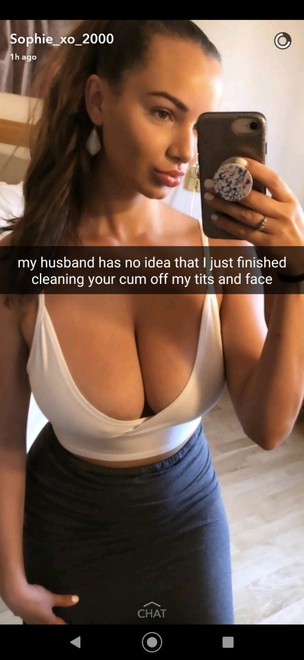 kaiserbull:unfaithfulmrb:I look forward every day to my secretary&rsquo;s snapchats.Do you think he’s gonna notice how I wrecked your formally tight pussy ?  