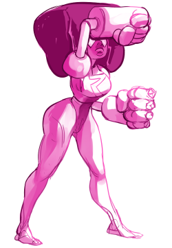 shnikkles:  Drawing Garnet is fun. I’m really trying with legs and I figured she’s a good place to try more haha. Also cause she’s my fave. One day my stuff will look cleaned up effortlessly.  One day…. 