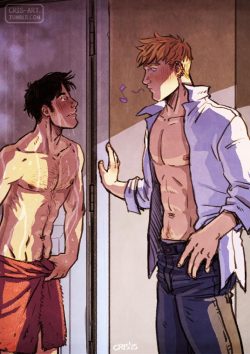 cris-art:  Billy and Teddy from the fic, “Young Hollywood”, writen by the talented @ardatli. ♥ (http://www.patreon.com/ardatli )  I hope you like it! ♥♥   