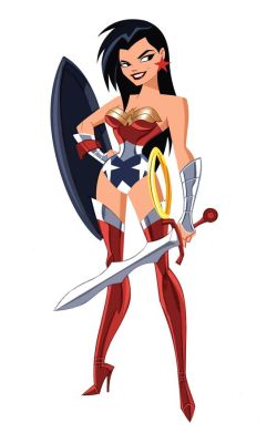 charactermodel:Wonder Woman by Shane Glines [ Justice League Action ]