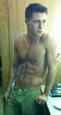 famousmennakeduk:  Colton Hayes from tv shows arrow and teen wolf also stills from a show called look with a sex scene where we see his sexy ass. Pics from when he was just starting out will follow where he has a gay kiss in a photo shoot. Here is to