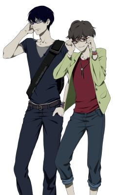 nipuni:  YES these two have a+ fashion sense, i’m overwhelmed by how much i like them and everyone and everything in this anime seriously 