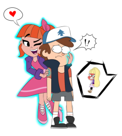 mofetafrombrooklyn:Looks like Theodora is quite fond of Dipper there. I don’t know if Pacifica likes where this is going, judging from her reaction. hehe X3