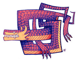 etall:  square snake-thing doodle. edit: &amp; process gif 