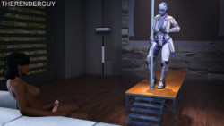 therenderguy:  Liara T'Soni stripping for futanari Samantha Traynor  (requested) Links to animation (720): Mixtape, Mixtape loop, GfyCat loop Story: Liara always wanted to see what was Traynor all about. She was so interested that she loured specialist