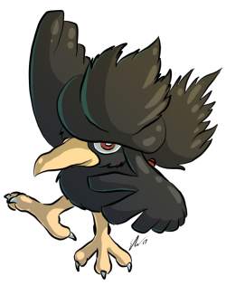 coffeecogs:I have a Murkrow in Pokemon Go I called Sil