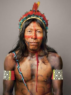 vmagazine:  KAYAPO COURAGE: “The Amazon tribe has beaten back ranchers and gold miners and famously stopped a dam. Now its leaders must fight again or risk losing a way of life.” ~ Chip Brown.  photography by Martin Schoeller - full story &amp; gallery