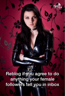 tiger1533:  Yes Mistress!  I would be honored to submit to all!