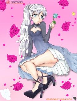 Patreon November Poll Winner 3 - Weiss Schnee   bonus variation sneak peekThe last of the November Poll winners, best rwby girl Weiss. This time I included some of the variations that my patrons get full resolution versions of as rewards for supporting
