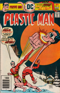 Plastic Man, No. 13 (DC Comics, 1976). Cover art by Ernie Chan. From a charity shop in Nottingham.