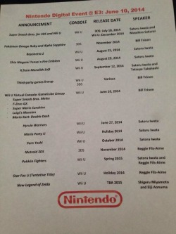 tiniestshorts:  tramampoline:  jonsn:  So the e3 lineup supposedly leaked, and if it’s true, I’m honestly most excited about the GameCube games making it to the virtual console.  man i still have a gamecube i aint care about them give me more gba