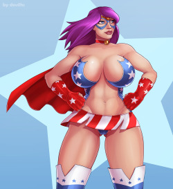 devilhs:    commission for SuproLana Liberty © Supro  