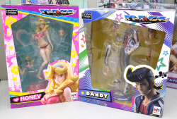 hobbylinkjapan:  After a short delay, Dandy and Honey from “Space Dandy” have finally dropped in! Check below for their official photos and information about their included accessories! Space Dandy Figures by MegaHouse -Lindsay@HLJ  These look really