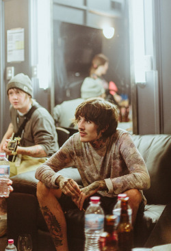 maxfairclough: maxfairclough:  Ollie Sykes hanging out in the green room before they hit the stage in Melbourne tonight. If you want to see the photos whilst I am on tour, follow me on instagram:@maxfairclough  Instagram: maxfairclough 