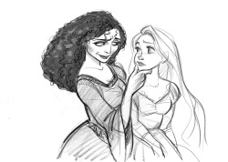 cosmoanimato:  Mother Gothel in “Tangled”   &lt; |D’‘‘‘